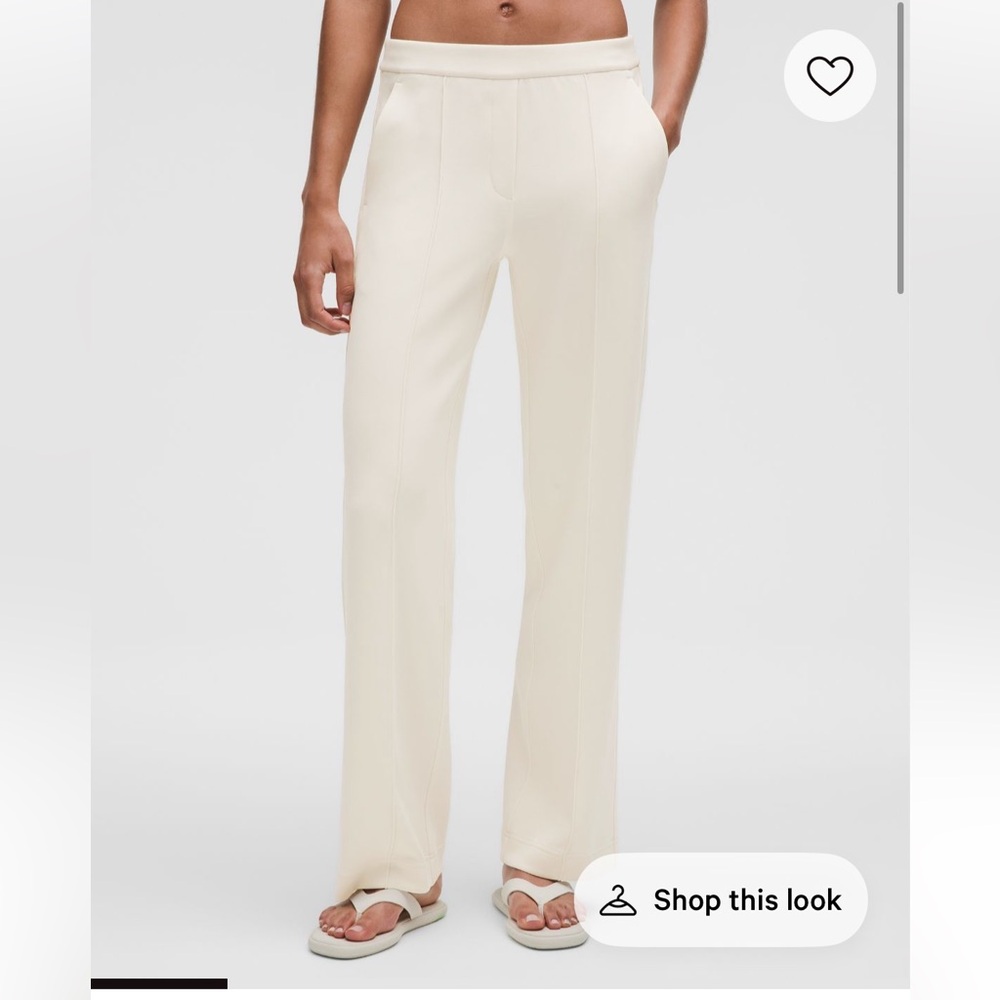 Lululemon cream softstreme Women's Pants